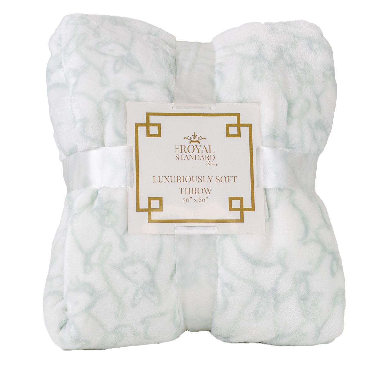 Delilah Bunny Throw in Pink The Royal Standard